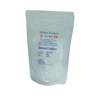 Bhimsen (Pacha) Camphor – 100gms
