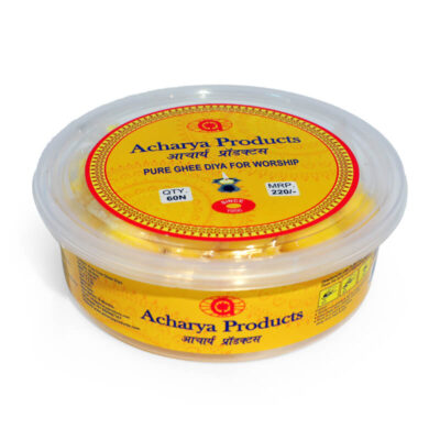 Acharya Products Pure Ghee Diya 60 pc